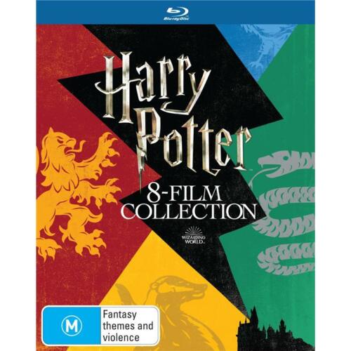 Harry Potter Complete Box set 1 2 3 4 5 6 7 8 Blu Ray RB 8-Movie Limited Edition