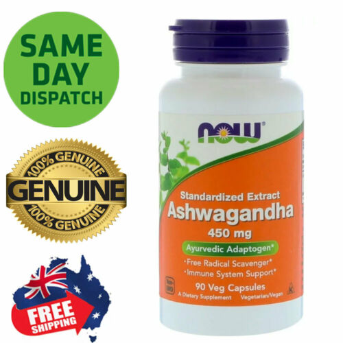 Ashwagandha NOW FOODS 450 mg, 90 Veg Capsules Essential Mineral