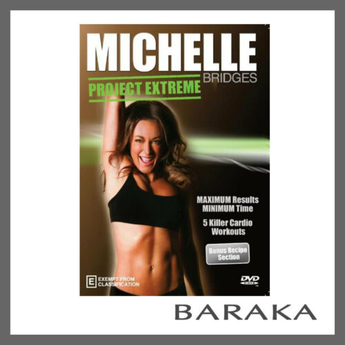 Michelle Bridges Project Extreme DVD R4 Cardio Workout Fitness
