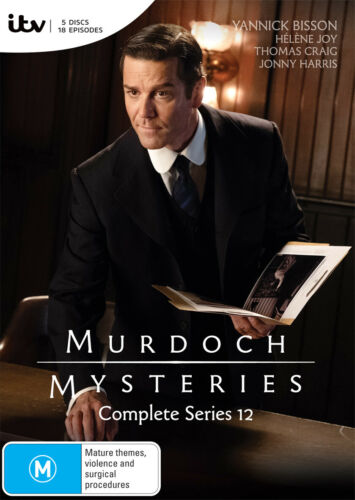 Murdoch Mysteries: Season Series 12 DVD New Sealed R4