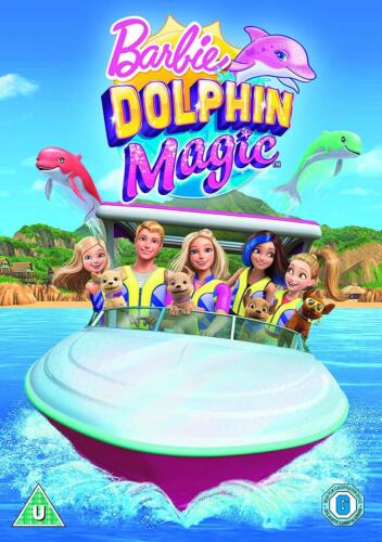 Barbie: Dolphin Magic Limited Edition Free Sticker Sheet DVD R4