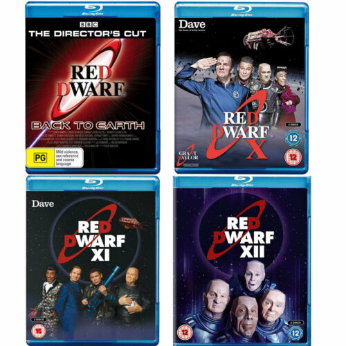 Red Dwarf Back to Earth + X + XI + XII Series Seasons 9 - 12 blu ray RB New