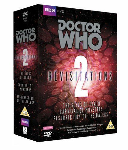 Doctor Who Revisitations Vol.2 R4 DVD Box Set Seeds Of Death Carnival of Monster