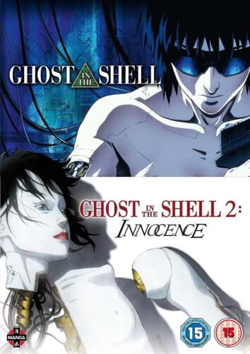Ghost In The Shell 1 & 2 Movie Double Pack DVD Ghost in the shell Innocence New