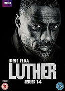 Luther: Series seasons 1, 2, 3 & 4 DVD Region 4/Aus New Idris Elba BBC 1 - 4