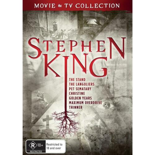 Stephen King Movie & TV Collection DVD Box Set 10 discs set R4 New