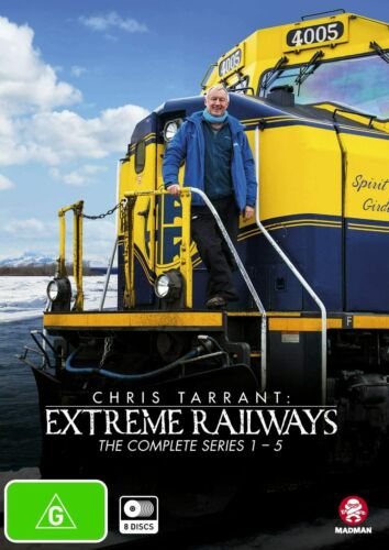 Chris Tarrant's Extreme Railways Series 1, 2, 3, 4 & 5 DVD Box Set R4