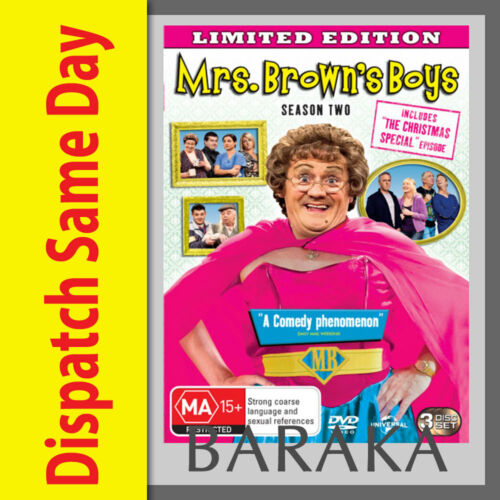 MRS BROWNS BOYS Brown's Boy Season Series 2 + Christmas Special DVD Box Set R4