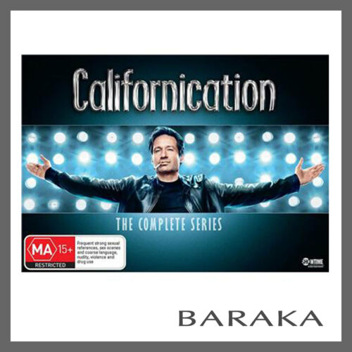 Californication Complete Collection Season 1, 2, 3, 4, 5, 6 & 7 DVD box set R4