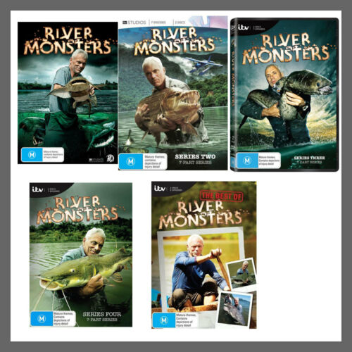 River Monsters: Season 1, 2, 3, 4 & The Best Of DVD Set Region 4 Jeremy Wade