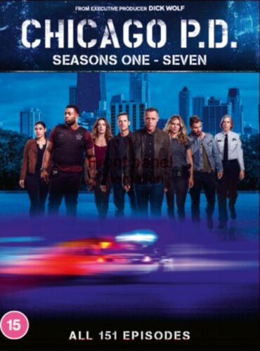 Chicago P. D. Complete Series Season 1, 2, 3, 4, 5, 6 & 7 DVD Box Set New Sealed