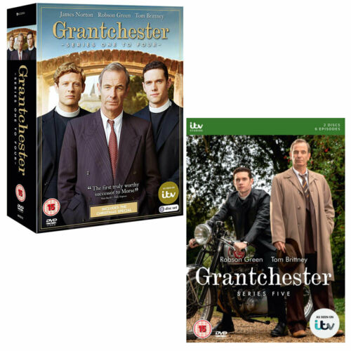 Grantchester: Series Season 1, 2, 3, 4 & 5 DVD Box Set New & Sealed