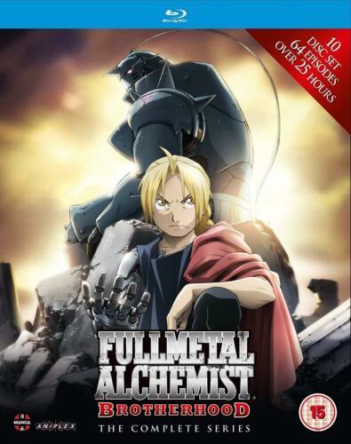 Fullmetal Alchemist Brotherhood Complete Series Collection Blu ray Box Set New