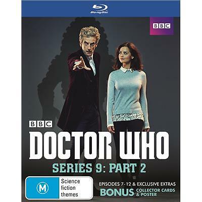 Doctor Who Series Season 9 Part 2 blu ray Region 4 Limited Edition