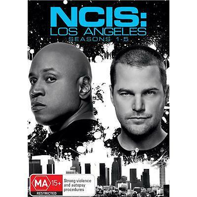 NCIS Los Angeles The complete Season 1, 2, 3, 4 & 5 DVD box set R4 New Sealed
