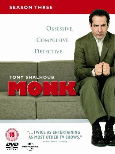 Monk Season 3 DVD R4