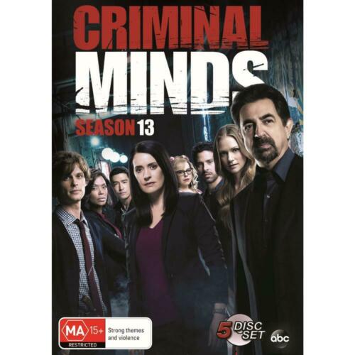 Criminal Minds: Complete Season Series 13 DVD R4 New & Sealed 5 discs