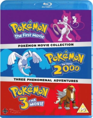 Pokémon Movie 1, 2 & 3 Collection Blu Ray RB