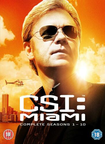 CSI Miami: The Complete Series 1 - 10 DVD Box Set New Sealed