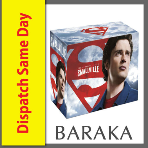 SMALLVILLE COMPLETE SERIES COLLECTION 1-10 BOX SET 60 DISCS