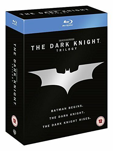 THE DARK KNIGHT TRILOGY RISES BATMAN BEGINS BLU RAY COLLECTION RB Not a DVD