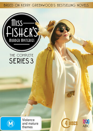 MISS FISHER'S MURDER MYSTERIES Fishers Series Seasons 3 (inc Part 1 & 2) DVD R4