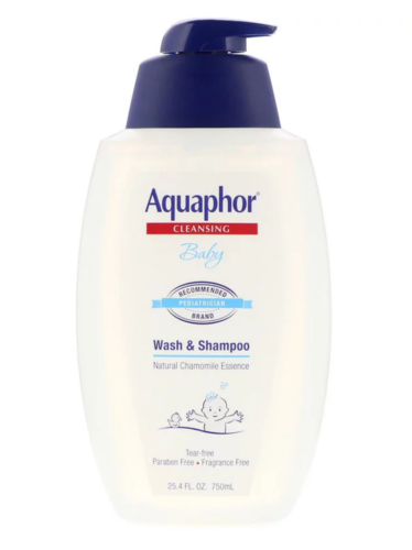 Aquaphor Cleansing Baby Wash And Shampoo Clear 750ml (25.4 FL. OZ)