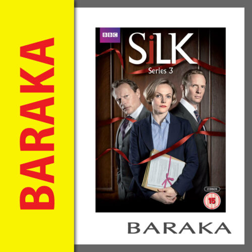 SILK Complete Series 3 BBC DVD Set three 2 Discs R4/Aus New & Sealed.