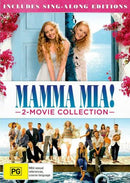 Mamma Mia! / Mamma Mia - Here We Go Again! (DVD, 2018, 2-Disc Set)