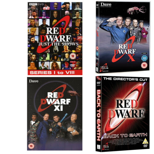 Red Dwarf Just The Shows Series 1 - 8 + Back to Earth + X + XI DVD Box Set R4