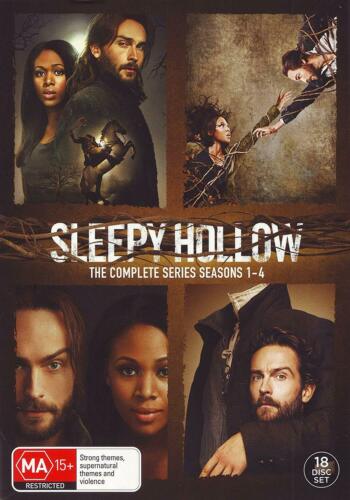Sleepy Hollow : Season 1, 2, 3 & 4 DVD Box Set 2018, 18-Disc Set R4