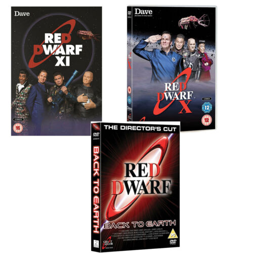 Red Dwarf Just The Shows Back to Earth + X + XI DVD R4