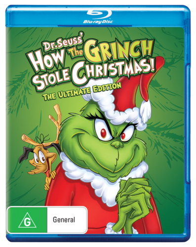 How The Grinch Stole Christmas! Blu ray , 2018 Dr. Seuss