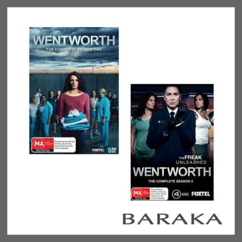 Wentworth The Complete Seasons Series 1 & 2 DVD Box Set R4 New Sealed