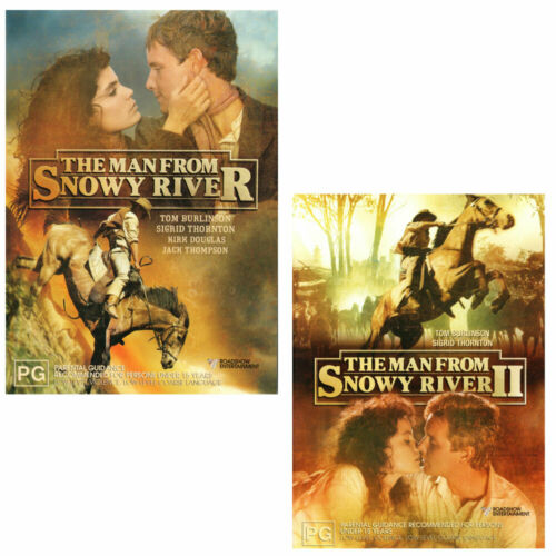 The Man from Snowy River 1 & 2 DVD set New R4