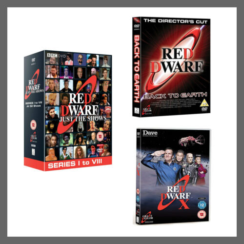 Red Dwarf Just The Shows Complete Series Seasons1 - 10 Back to Earth X DVD R4