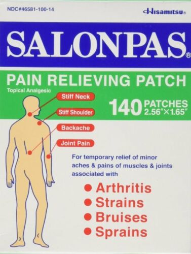 Salonpas Patch Hisamitsu Pain Relieving - Made in Japan 2 packs 40 Patches