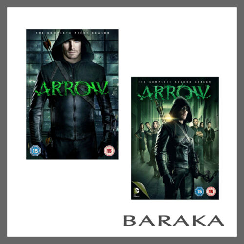 ARROW Complete The First & Second Season Series 1 + 2 DVD New New Sealed