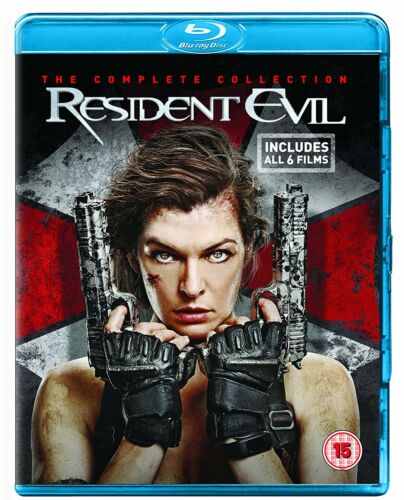 Resident Evil 1 2 3 4 5 Blu Ray 1 - 5 The Final Chapter Complete collection RB