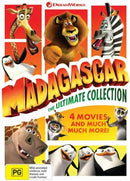 Madagascar: The Ultimate Collection 4 movies DVD BOX SET R4