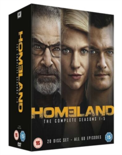 Homeland The Complete Seasons Series 1 2 3 4 & 5 DVD box set New