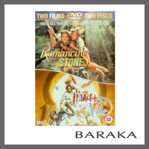 Romancing The Stone / The Jewel of the Nile Double Pack DVD R4 Michael Doglas