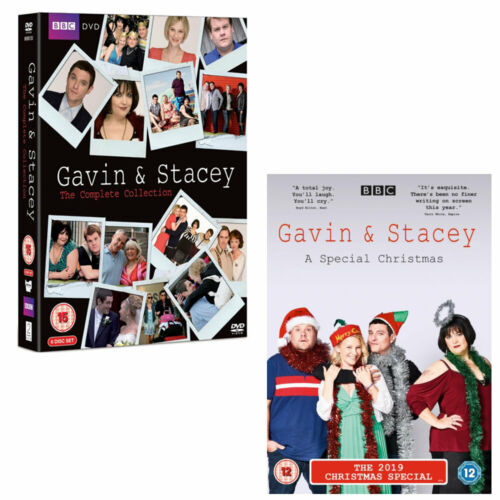 Gavin And Stacey Series 1 2 3 + 2008 Xmas Special + A Special Christmas DVD R4