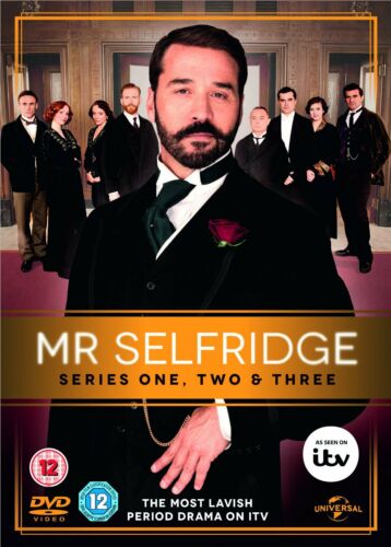 Mr Selfridge Series Season Series 1, 2 & 3 DVD R4/Aus Downton Abbey fan New