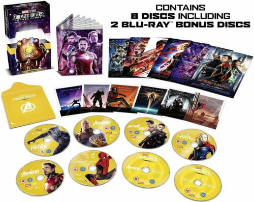 Marvel Cinematic Universe Phase 3 Part 2 Collector's Edition Blu ray RB