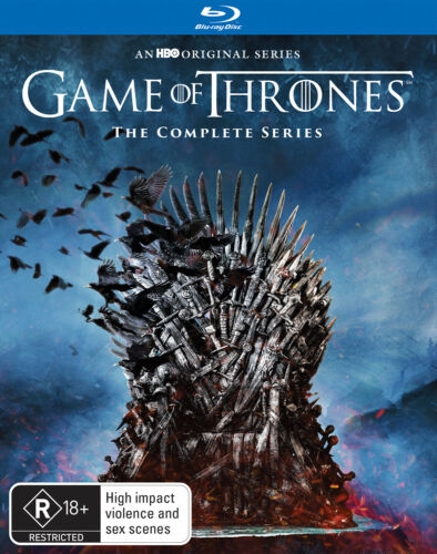 Game of Thrones Complete Series Season 1 2 3 4 5 6 7 & 8 Blu ray Box Set RB