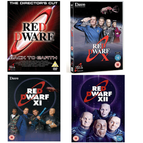 Red Dwarf Just The Shows Complete Series Seasons 9 - 12 DVD Back to Earth R4