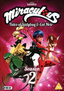 Miraculous Season 2: Tales of Ladybug & Cat Noir DVD