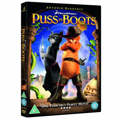 Puss In Boots DVD 2012 DreamWorks