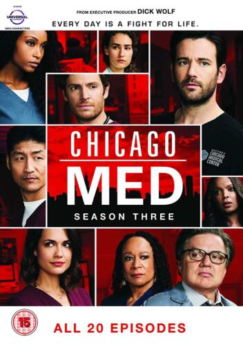 Chicago Med Season Series 3 DVD R4 new & sealed